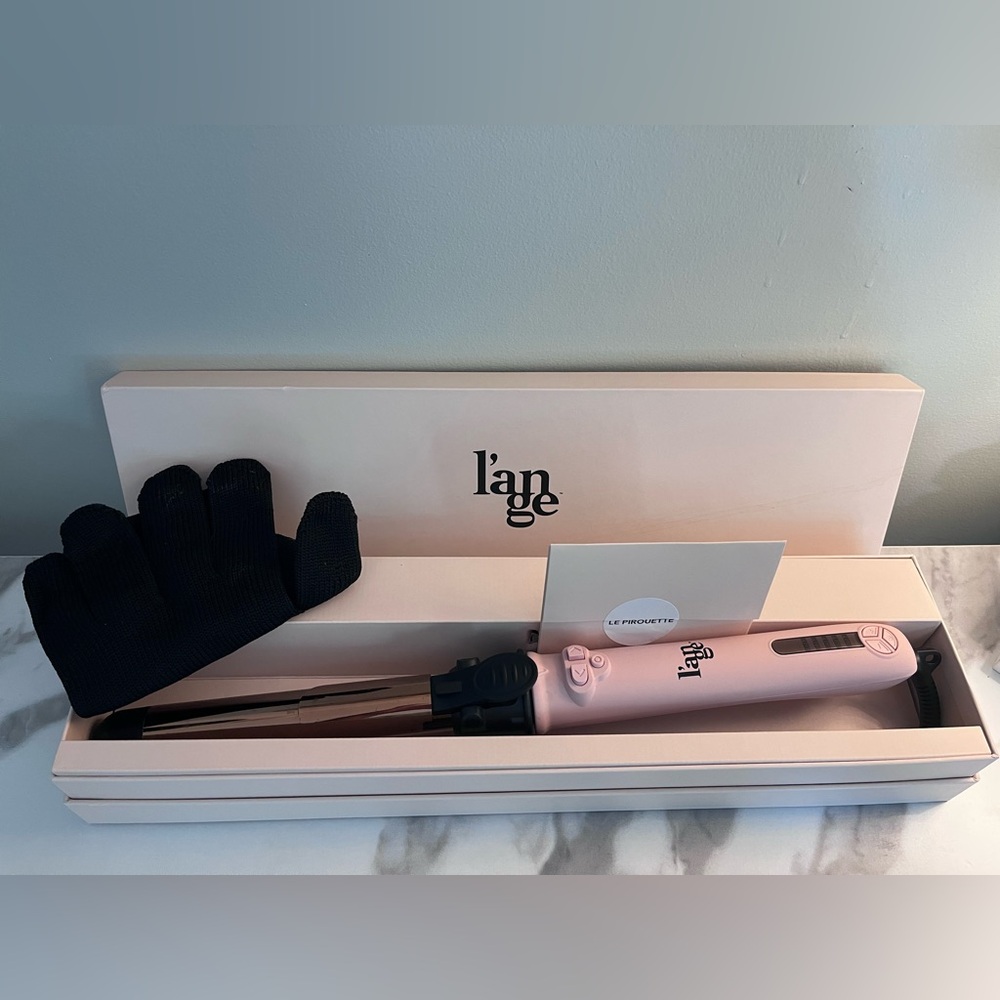 L’ange Le Pirouette Titanium Rotating Curling Iron